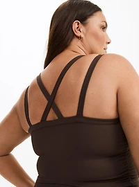 Performance Rib Longline Active Sports Bra