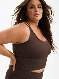 Performance Rib Longline Active Sports Bra