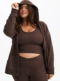 Performance Rib Longline Active Sports Bra