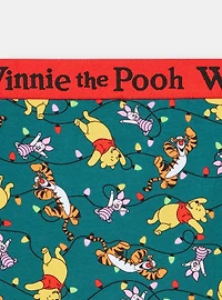Winnie the Pooh Christmas Mid-Rise Cotton Hipster Panty