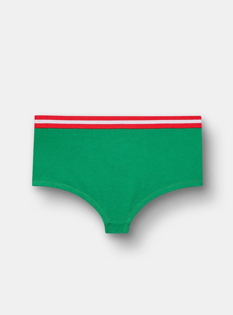 Elf Mid-Rise Cotton Boyshort