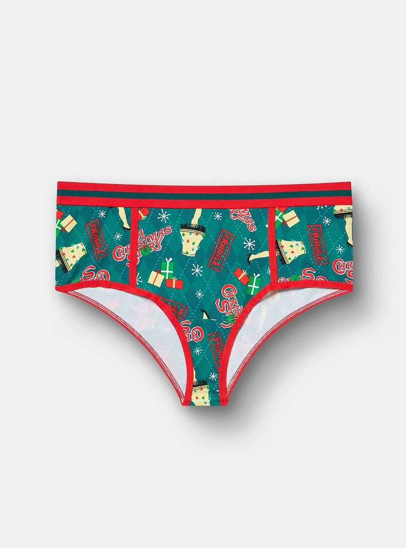 A Christmas Story Mid-Rise Cotton Cheeky Panty