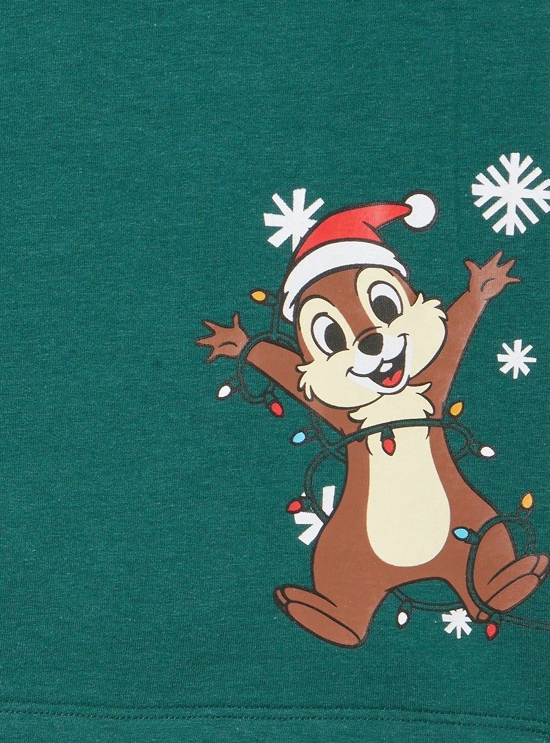 Chip 'n Dale Christmas Mid-Rise Cotton Shortie Panty