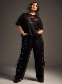 Nightfall Heritage Jersey Oversized Graphic Tee
