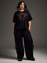 Nightfall Heritage Jersey Oversized Graphic Tee