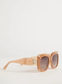 Square Oversized Ombre-Lens Glasses