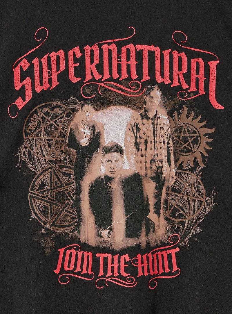 Supernatural Relaxed Cotton Crew Tee