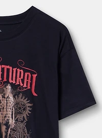 Supernatural Relaxed Cotton Crew Tee