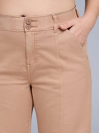 Belle Isle Twill Wide-Leg Pant