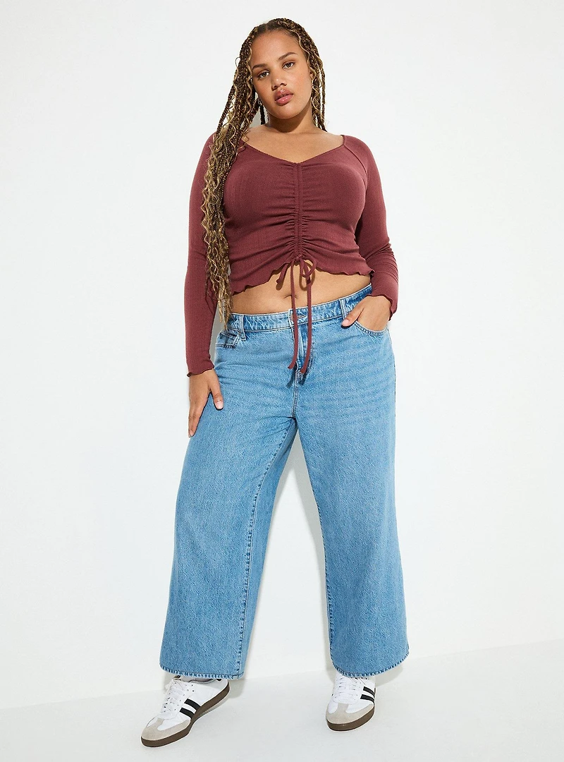 LoveSick Low-Rise Ultra-Baggy Jean