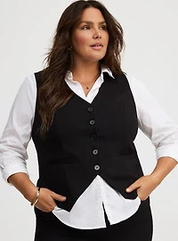 Fitted Ponte Vest