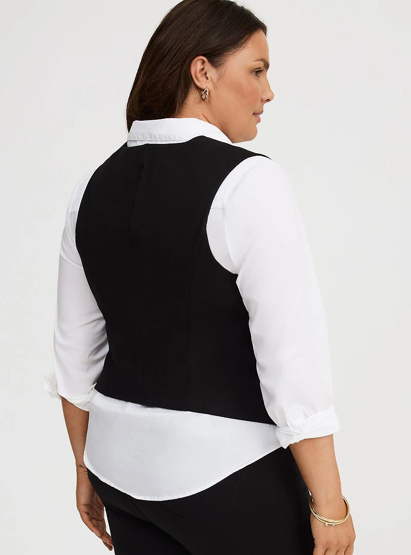 Fitted Ponte Vest