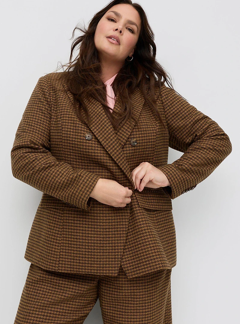 Studio Classic Double Breasted Blazer
