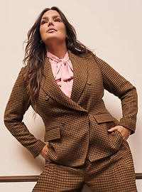 Studio Classic Double Breasted Blazer