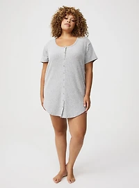 Super Soft Plush Rib Lounge Tunic