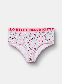 Hello Kitty Christmas Mid-Rise Cotton Cheeky Panty