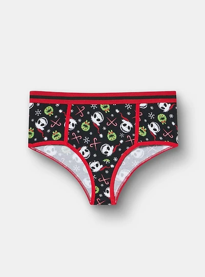 Nightmare Before Christmas Mid-Rise Cotton Cheeky Panty