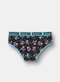 Stitch Christmas Mid-Rise Cotton Hipster Panty