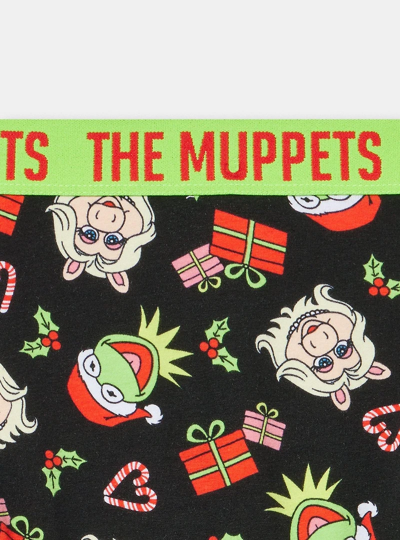 Muppets Christmas Mid-Rise Cotton Brief Panty