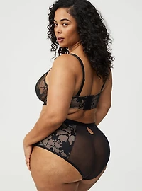 Lace High-Waist Brief Panty