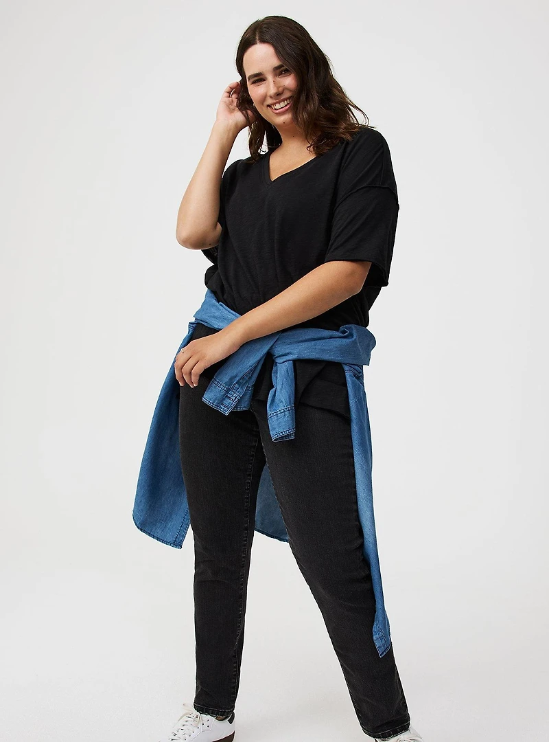 Oversized Heritage Slub Tee