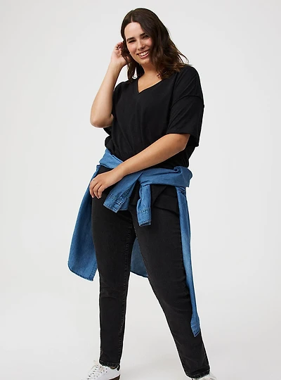 Oversized Heritage Slub Tee