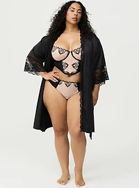 Coquette Heart Lace Bustier