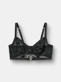 Mob Wife Strappy Underwire Lace Bra