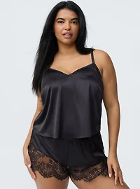 Lace & Satin Cami