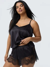 Lace & Satin Cami
