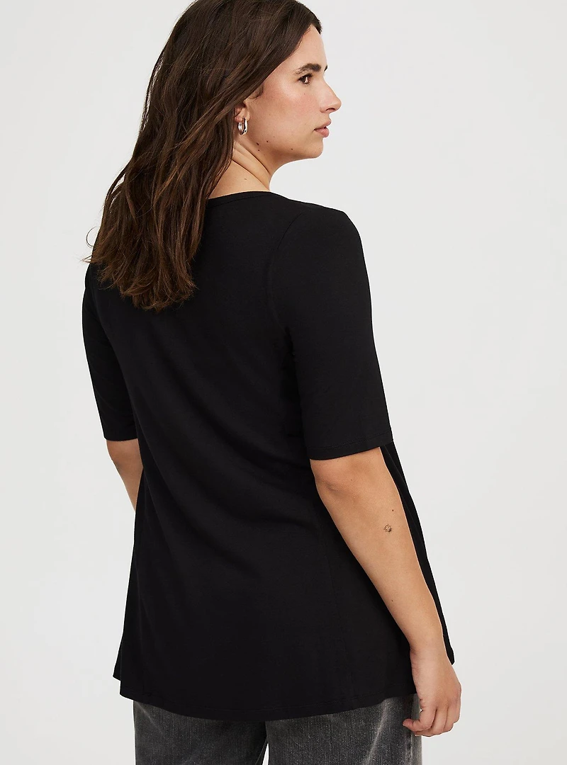 Super Soft Scoop Fit & Flare Tunic