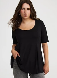 Super Soft Scoop Fit & Flare Tunic
