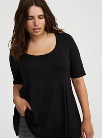 Super Soft Scoop Fit & Flare Tunic