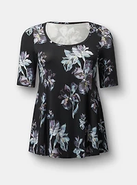 Super Soft Scoop Fit & Flare Tunic