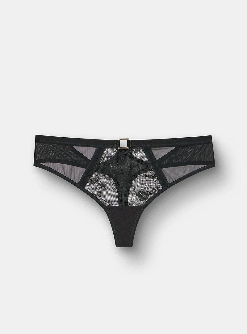 Mob Wife Strappy Lace Thong