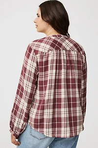 Harper Double Gauze Pullover Blouse