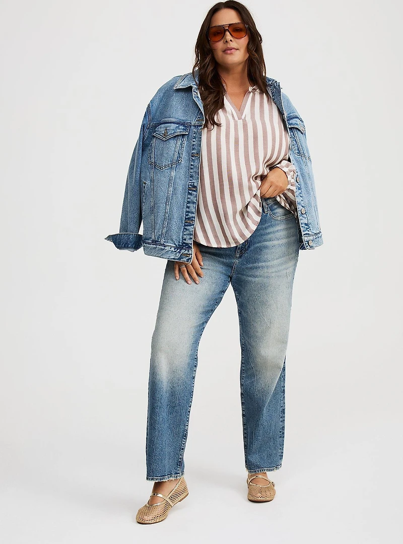 Harper Double Gauze Pullover Blouse