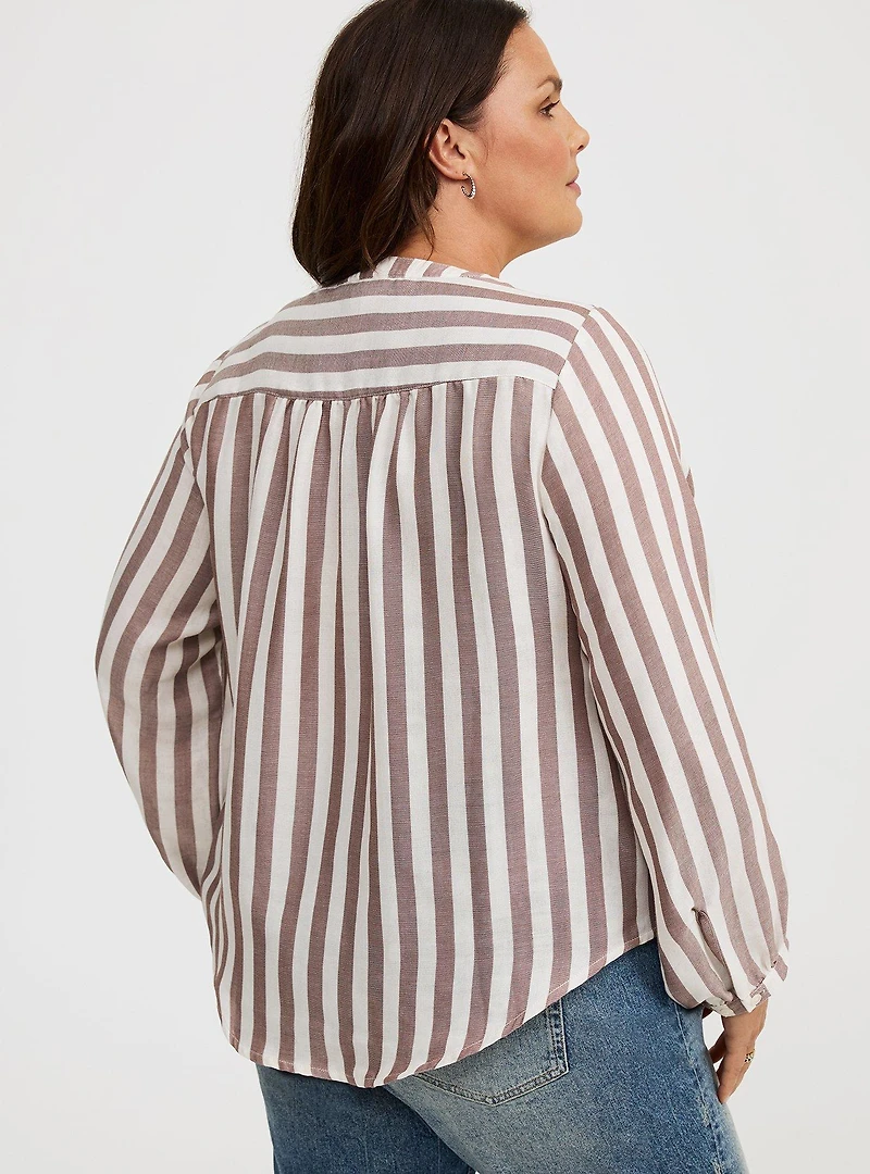 Harper Double Gauze Pullover Blouse