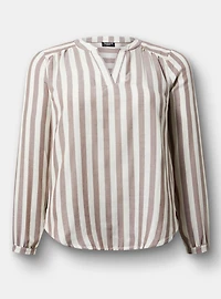 Harper Double Gauze Pullover Blouse