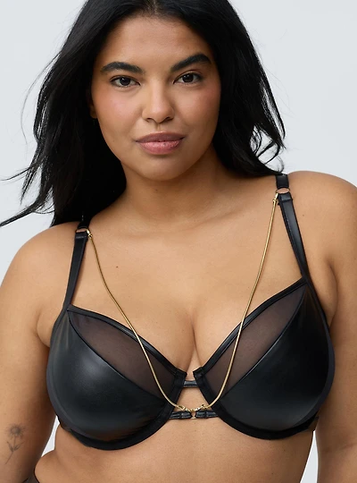 Mob Wife Cut-Out Bra