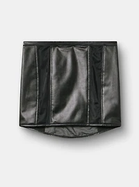 Mob Wife Zip Front Skirt