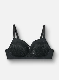 Wire-Free Push-Up Sequined Bra