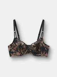 Unlined Balconette Lace Bra