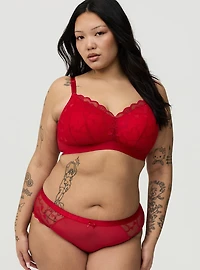 Dream Wire-Free Heart Lace Bra