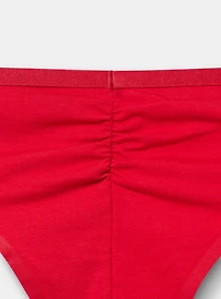 Cotton Cinch Mid-Rise Tanga Panty