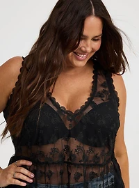 Lace V-Neck Tank