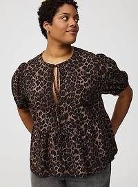 Tie-Front Blouse