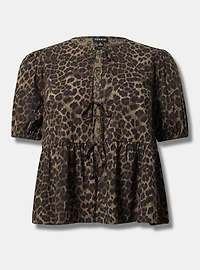 Tie-Front Blouse