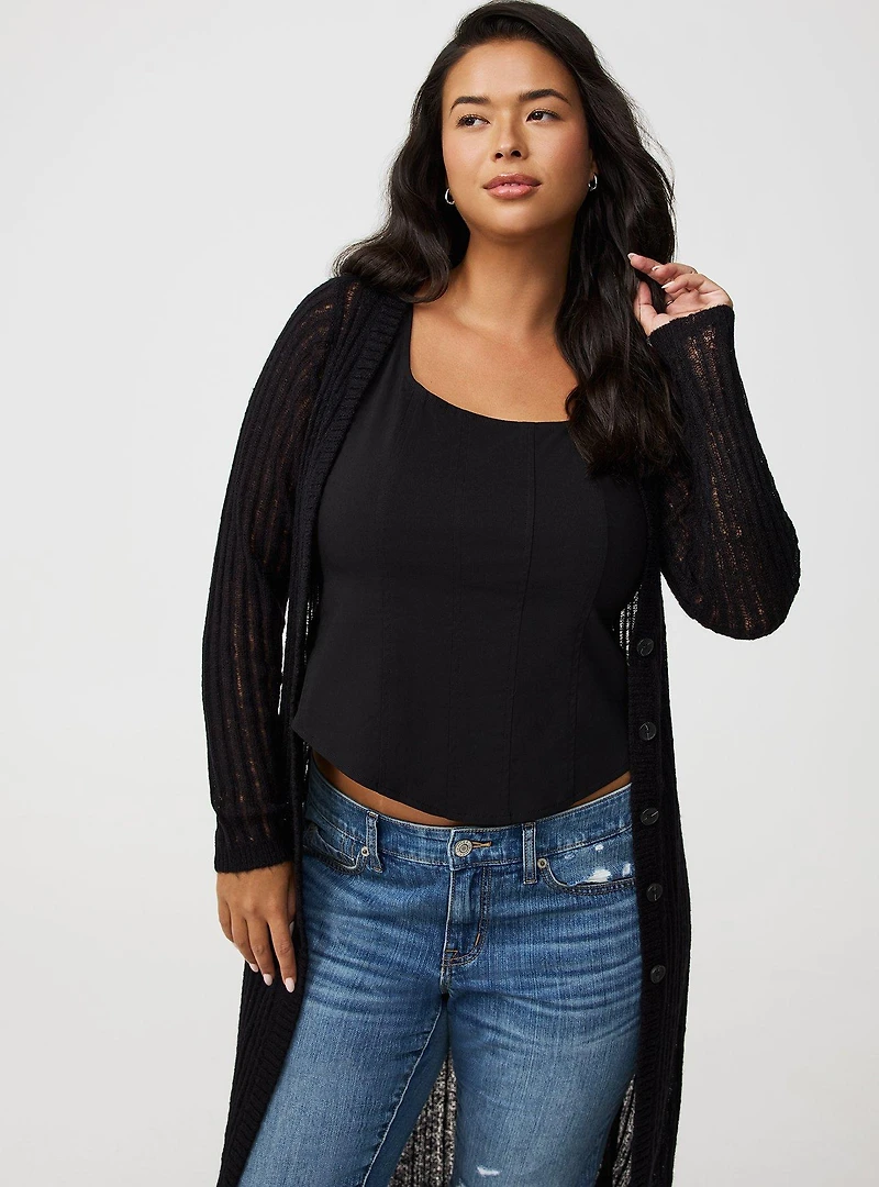 Open Front Duster