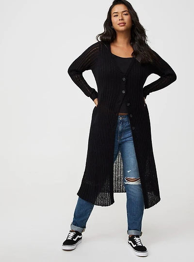 Open Front Duster
